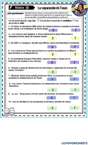 La separación de Texas