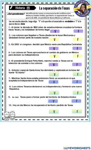 La separación de Texas