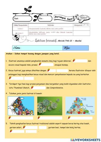 Ilustrasi tingkatan 4