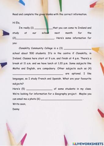 Cefr year 5 learning world pg 49