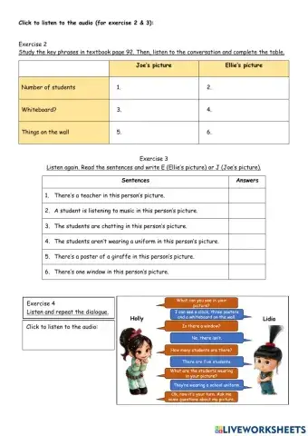 EXTRA L&S: Comparing two pictures