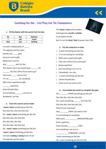 Song  - Something just like this