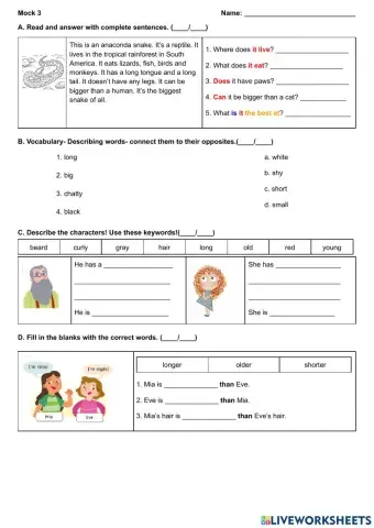 Units 9 and 10 Mock Review