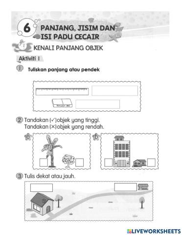 Sukatan dan Geometri