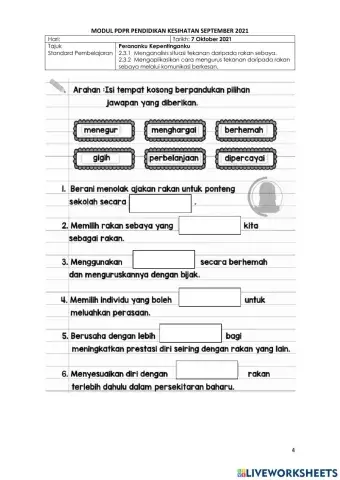 Perananku Kepentinganku