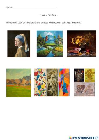 Types of paintings