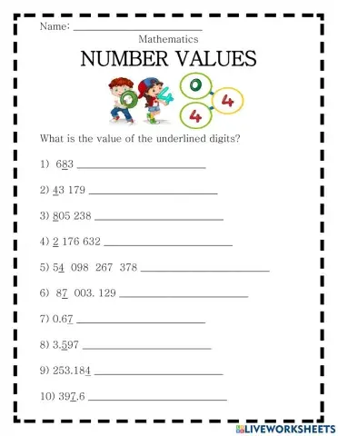 Number Values
