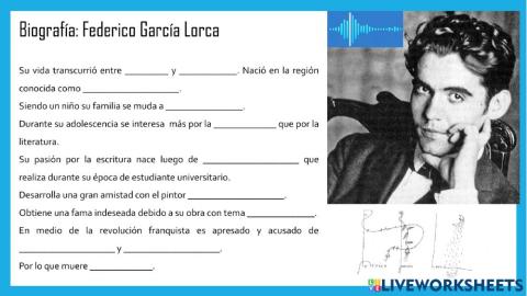Biografía: Federico García Lorca