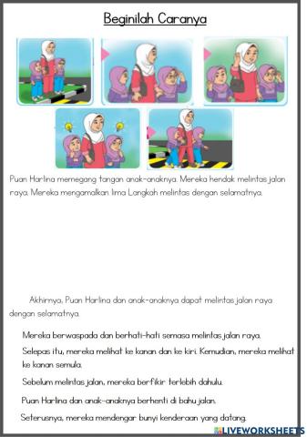 Bm tahun 1 beginilah caranya