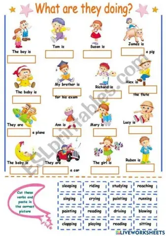 Present continues tense