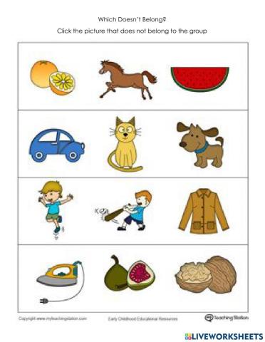 Does not belong gto the group