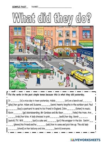 Unit 6 sports page 67