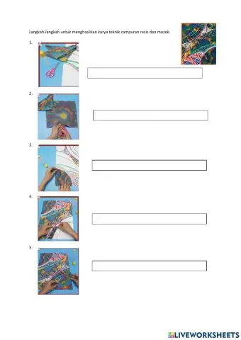 Teknik resis dan mozek