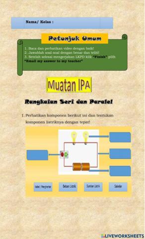 Rangkaian Seri dan Paralel