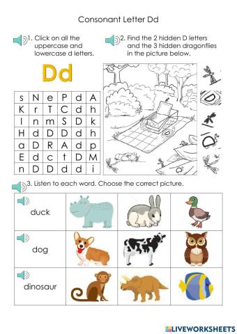 Consonant Letter Dd