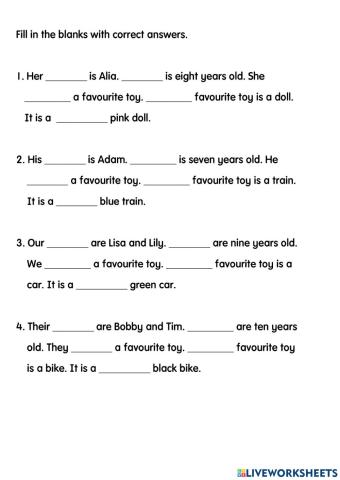 Year 2 Simple Sentences