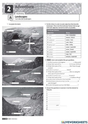 Landscapes and Nature