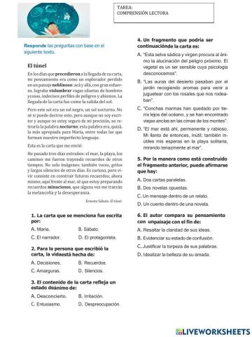 Comprensión lectora