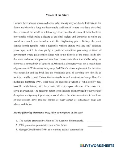 True-false-not given