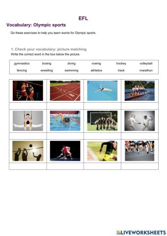 Olympic Sports