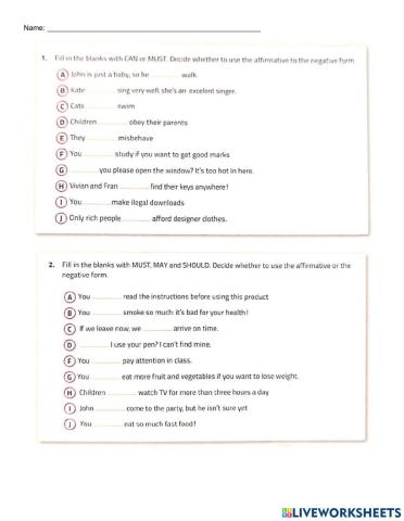 Modals and conjuctions