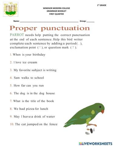 Punctuation