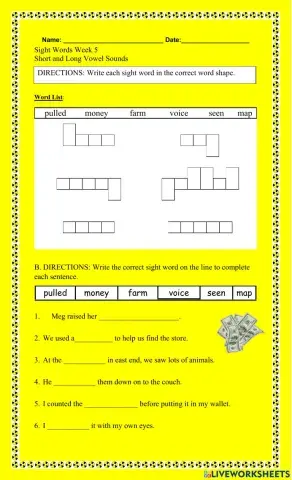Sight Words