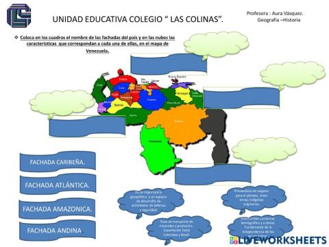 Localización Geográfica de Venezuela.