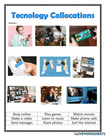 Tecnology Collocations