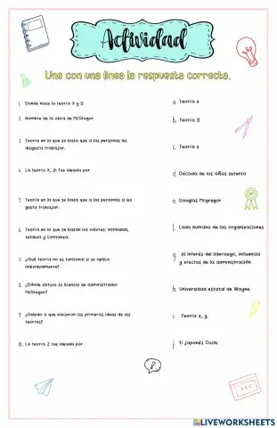 Actividad administración