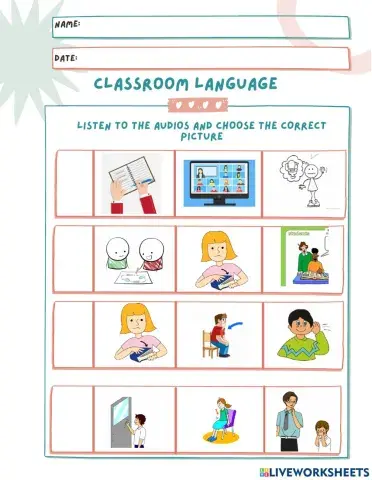 Listening-classroom language