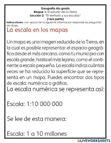 Bloque 1: El estudio de la Tierra