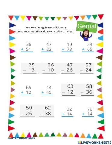 Calculo mental
