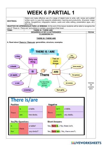 There is - There are