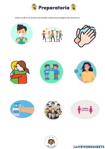 Protección contra el coronavirus