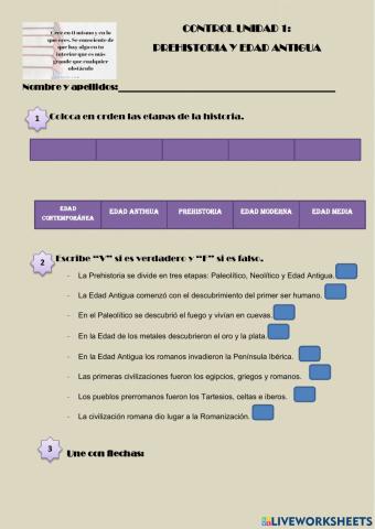 Prehistoria y Edad Antígua