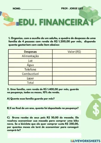 Educação financeira