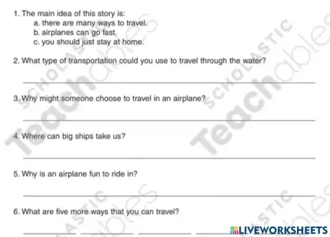 Listening Comprehension