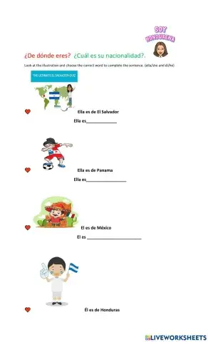 Las nacionalidades 3