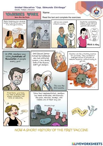 A short history of the first vaccine