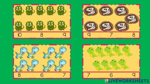 Asociacion numero cantidad