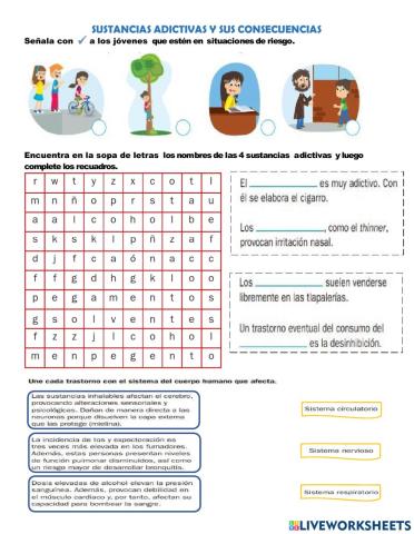 Sustancias adictivas