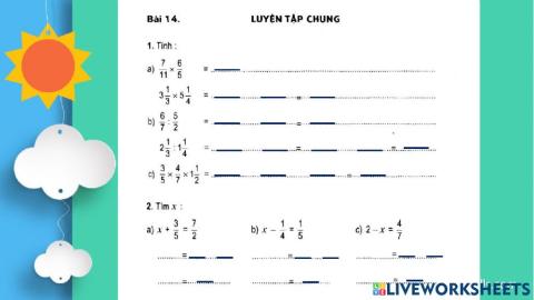 Bài tập toán thứ 6 ( 8-10)