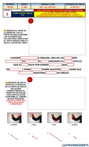 Cómo hacer líneas 2o P-2