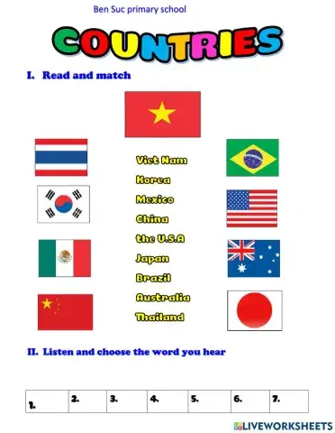 Unit 1: They're from Australia--Lesson 1