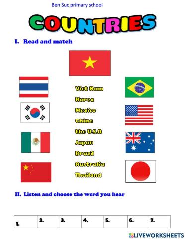 Unit 1: They're from Australia--Lesson 1