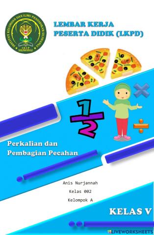 Perkalian dan Pembagian Pecahan