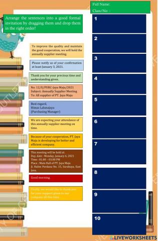 Exercise 4 KD 4.3 Formal Invitation