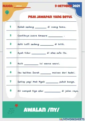 Bacalah Anakku diagraf ny