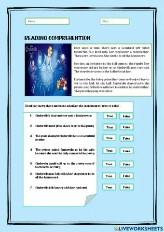 Cinderella short story